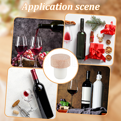 Cork Bottle Stoppers AJEW-WH0475-13-1