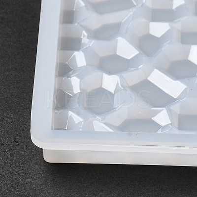 Silicone Diamond Texture Cup Mat Molds DIY-C061-04B-1