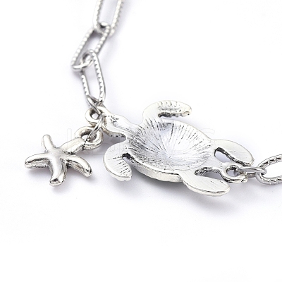Charm Bracelets BJEW-JB05131-1