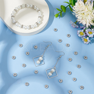 100Pcs Alloy Spacer Beads FIND-BC0005-59-1