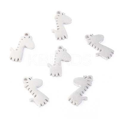 Non-Tarnish 304 Stainless Steel Charms STAS-O142-41P-1