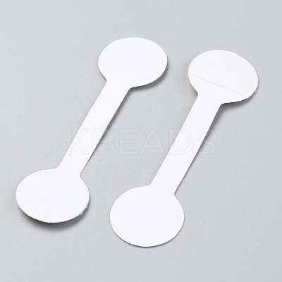 Paper Jewelry Display Price Label Cards LS-CDIS-H004-01A-1