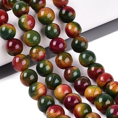 Natural Agate Beads Strands G-Q606-106B-1
