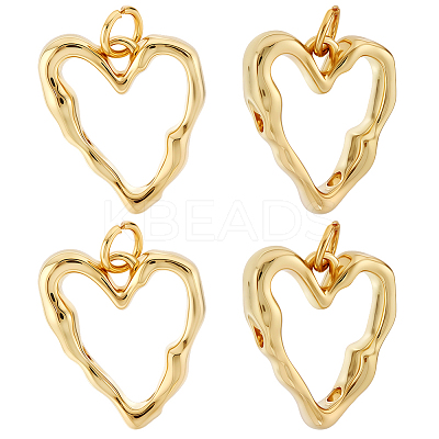 14Pcs Brass Pendants KK-BBC0022-30-1