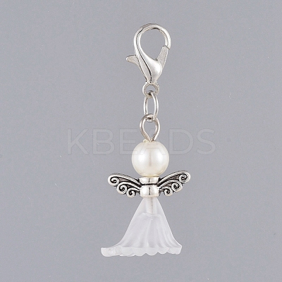 Acrylic Pendants HJEW-JM00382-01-1