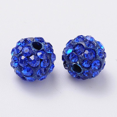 Pave Disco Ball Beads X-RB-A140-8mm-3-1