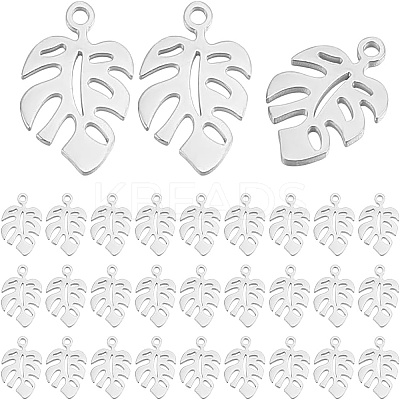 30Pcs 304 Stainless Steel Charms STAS-AR0002-41-1