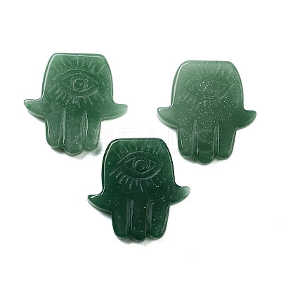 Natural Green Aventurine Cabochons G-G119-02B-1