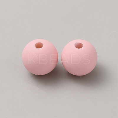 Opaque Acrylic Beads OACR-CJC0010-07B-1