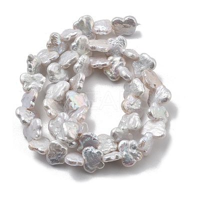 Natural Baroque Keshi Pearl Beads Strands PEAR-P064-15A-01A-1
