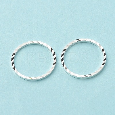 Brass Linking Rings KK-F831-018E-S-RS-1