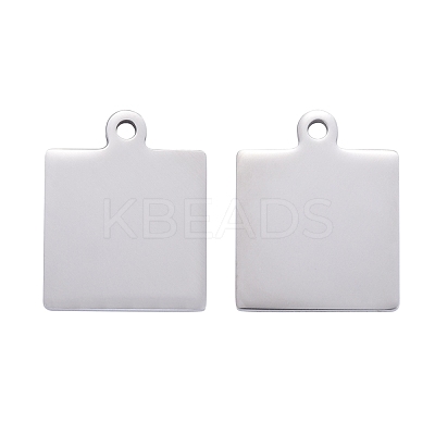 Tarnish Resistant 304 Stainless Steel Pendants STAS-I140-23A-S-1