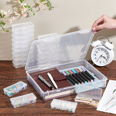 25Pcs 2 Styles PLastic Bead Containers CON-GA0001-21-1