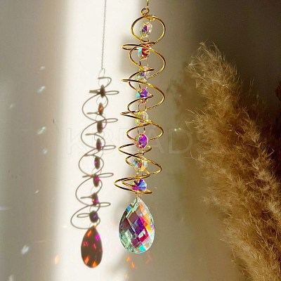 Faceted Glass Suncatchers PW-WG34118-05-1