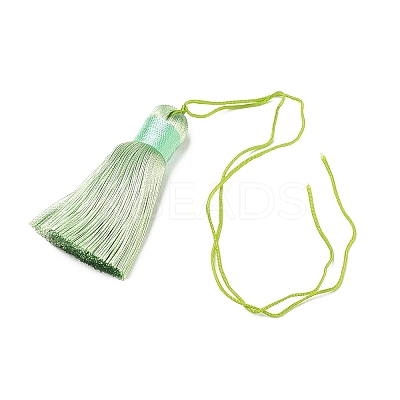 Polyester Tassel Big Pendants HJEW-K030-A-20-1