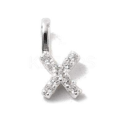 925 Sterling Silver with Cubic Zirconia Charms STER-Q004-01X-S-1