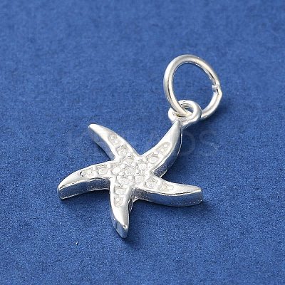 925 Sterling Silver Sea Animal Starfish Charms LS-STER-E071-02S-06-1