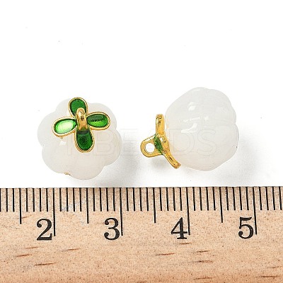 Glass Charms GLAA-P072-04G-02-1