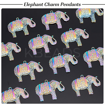12Pcs Alloy Pendants FIND-NB0002-29-1