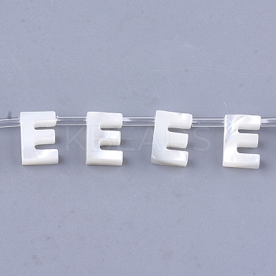 Natural Sea Shell Beads SHEL-T012-60E-1