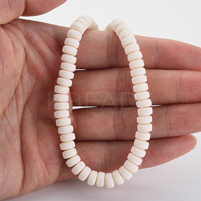 Handmade Polymer Clay Beads Strands X-CLAY-N008-117-1