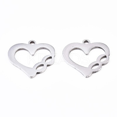 Non-Tarnish 201 Stainless Steel Charms STAS-S110-092P-1