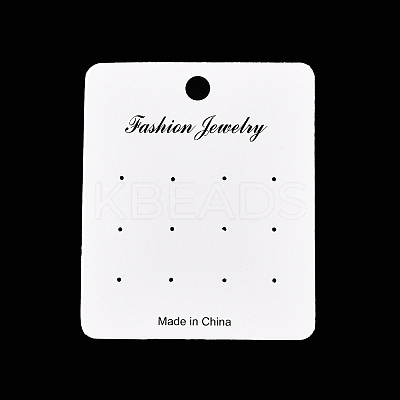 Rectangle Paper Earring Display Cards CDIS-T004-02-1