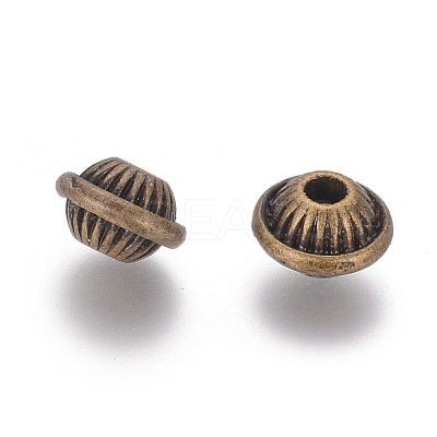 Tibetan Style Alloy Spacer Beads X-MLF8340Y-NF-1