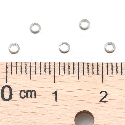 Tarnish Resistant 304 Stainless Steel Spacer Beads STAS-R065-31-1