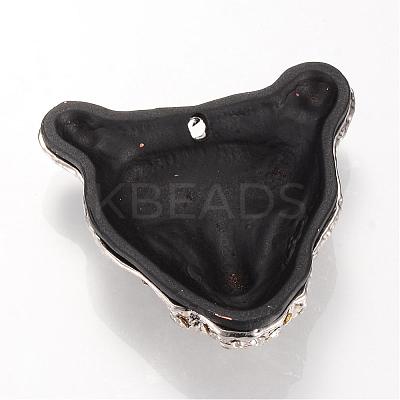 Alloy Rhinestone Pendants PALLOY-R094-11-1