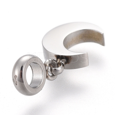 Non-Tarnish 304 Stainless Steel Charms STAS-F259-014P-1