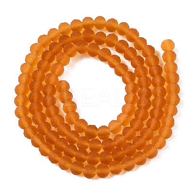 Transparent Glass Beads Strands EGLA-A044-T4mm-MD04-1