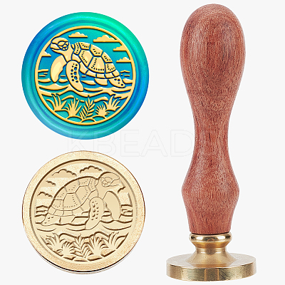 Wax Seal Stamp Set AJEW-WH0208-1218-1