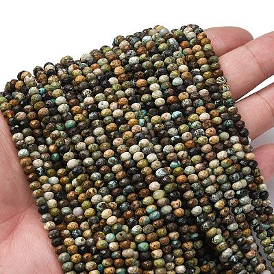 Natural Chrysocolla Beads Strands G-RM2025-D14-E-1