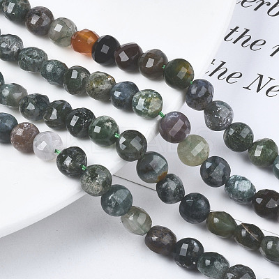 Natural Agate Beads Strands G-N326-100A-10-1