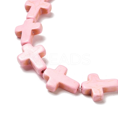 Synthetic Turquoise Dyed Beads Strands G-P507-06C-1