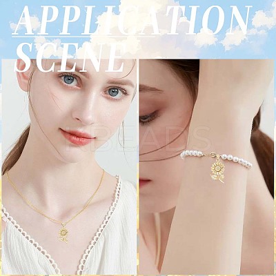 8Pcs Brass Micro Pave Cubic Zirconia with Resin Pendants KK-BBC0020-65-1