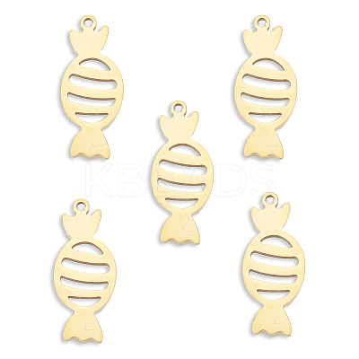Ion Plating(IP) 201 Stainless Steel Pendants LS-STAS-N098-128LG-1