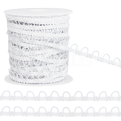 22.5 Yards Nylon Elastic Ribbons with Loops OCOR-BC0006-79-1