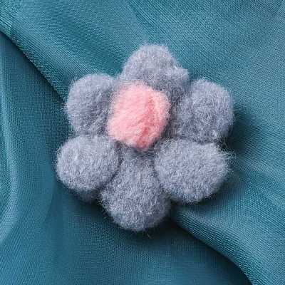 Platinum Plated  Iron DIY Iron Brooch Findings X-E069Y-1