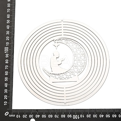 201 Stainless Steel Connector Charms/Links STAS-D386-05C-P-1