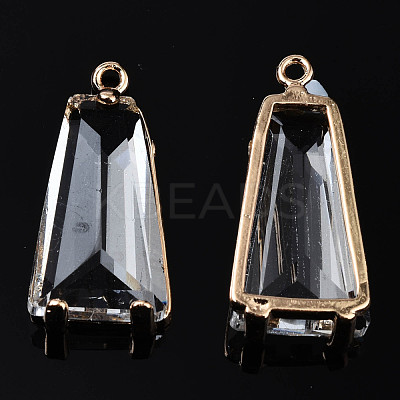 Transparent Glass Pendants GLAA-Q088-024B-1