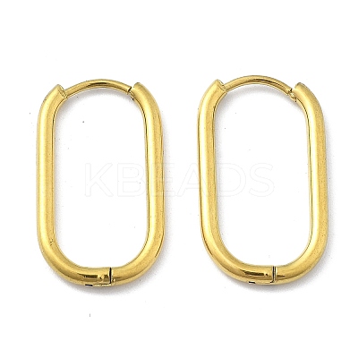 Ion Plating(IP) 304 Stainless Steel Hoop Earrings for Women EJEW-U035-12G-02-1