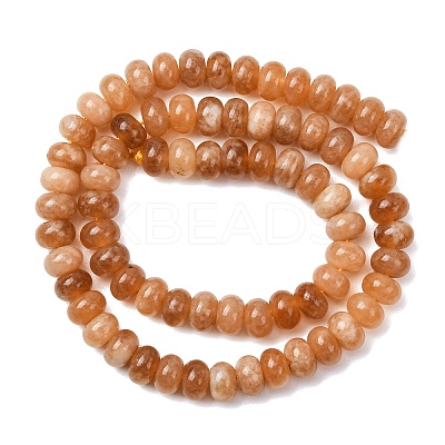 Natural White Jade Beads Strands G-E507-01-03-1