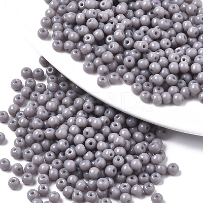 Opaque Colours Glass Beads SEED-S040-01A-09-1