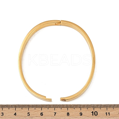 201 Stainless Steel Bangles for Women BJEW-B138-05G-1