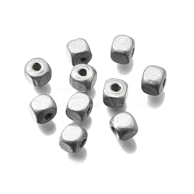 Spray Painted Wooden Beads WOOD-P021-01A-01-1