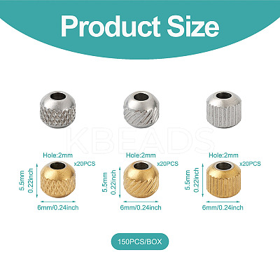 201 Stainless Steel Beads STAS-PJ0001-33-1