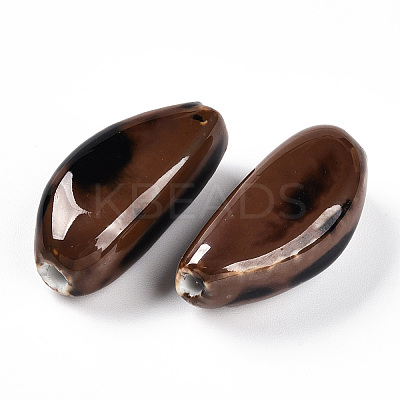 Handmade Porcelain Beads PORC-N008-08G-1