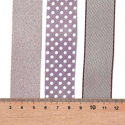 9 Yards 3 Styles Polyester Ribbon SRIB-A014-I03-1